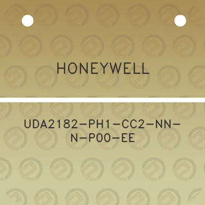 honeywell-uda2182-ph1-cc2-nn-n-p00-ee