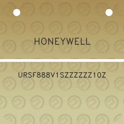 honeywell-ursf888v1szzzzzz10z