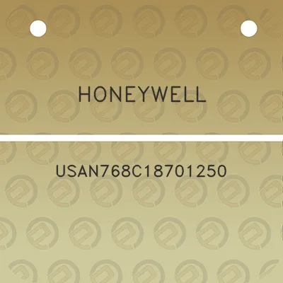 honeywell-usan768c18701250