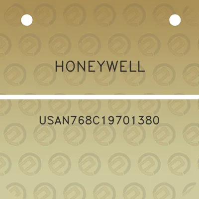 honeywell-usan768c19701380