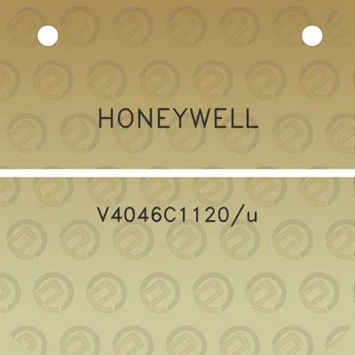 honeywell-v4046c1120u