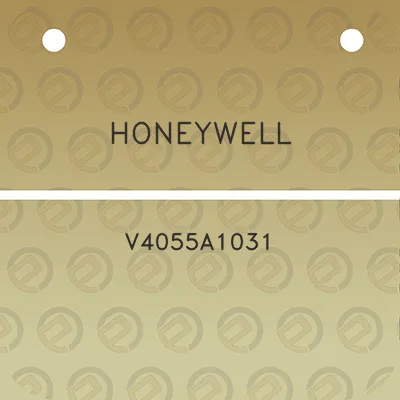 honeywell-v4055a1031