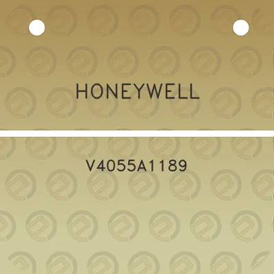 honeywell-v4055a1189