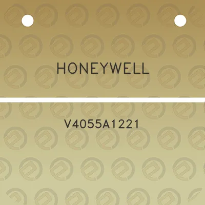 honeywell-v4055a1221