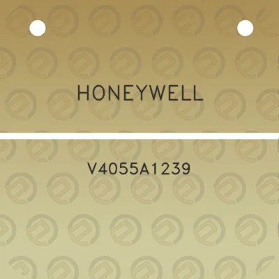 honeywell-v4055a1239