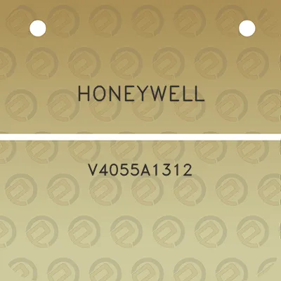 honeywell-v4055a1312