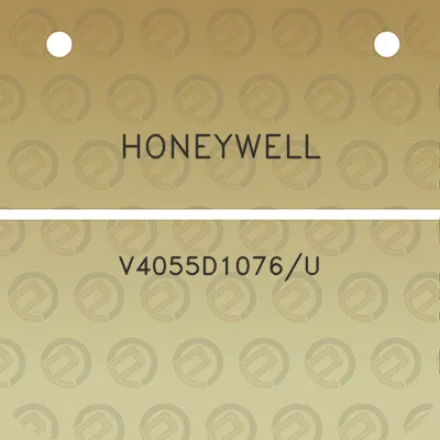 honeywell-v4055d1076u