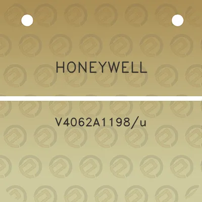 honeywell-v4062a1198u