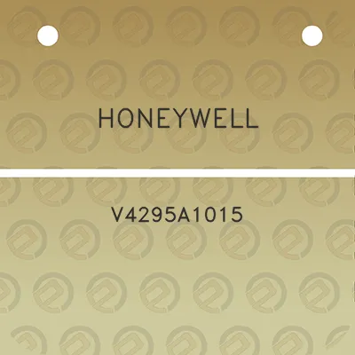 honeywell-v4295a1015