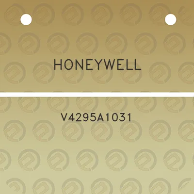 honeywell-v4295a1031