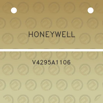 honeywell-v4295a1106