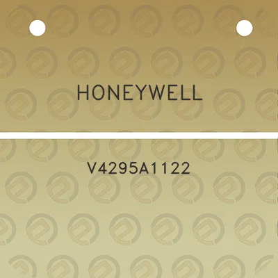 honeywell-v4295a1122