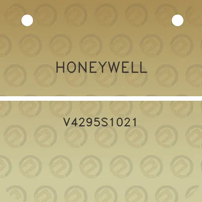 honeywell-v4295s1021