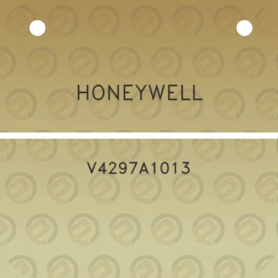 honeywell-v4297a1013