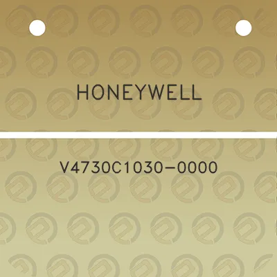 honeywell-v4730c1030-0000