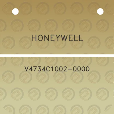 honeywell-v4734c1002-0000