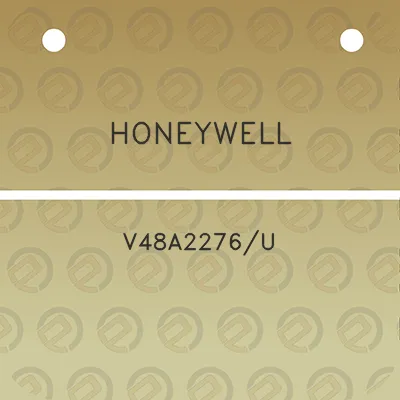 honeywell-v48a2276u