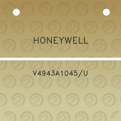 honeywell-v4943a1045u