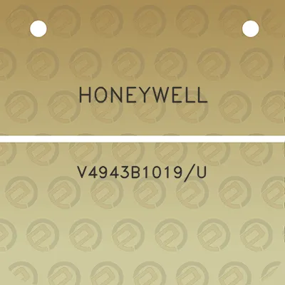 honeywell-v4943b1019u