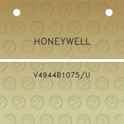 honeywell-v4944b1075u