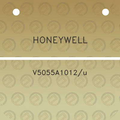 honeywell-v5055a1012u