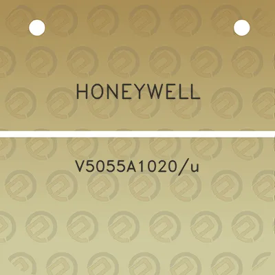 honeywell-v5055a1020u