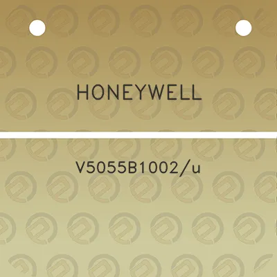 honeywell-v5055b1002u