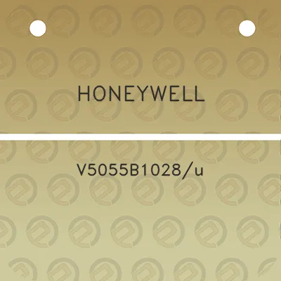 honeywell-v5055b1028u