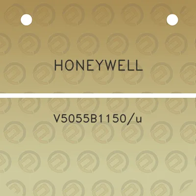 honeywell-v5055b1150u