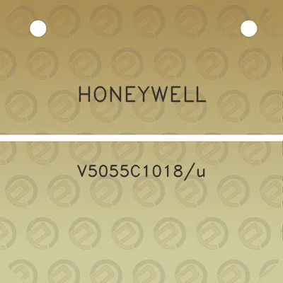 honeywell-v5055c1018u