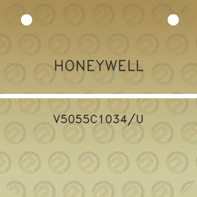 honeywell-v5055c1034u