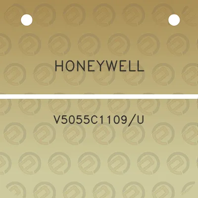 honeywell-v5055c1109u