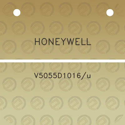 honeywell-v5055d1016u