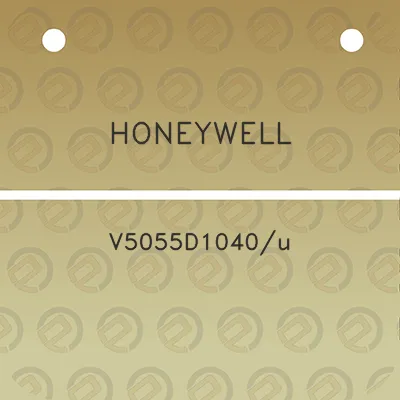 honeywell-v5055d1040u