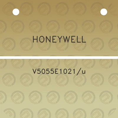 honeywell-v5055e1021u