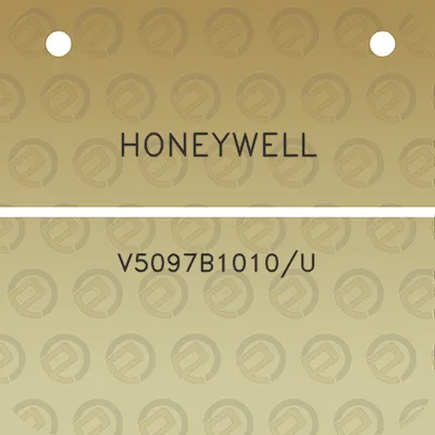 honeywell-v5097b1010u