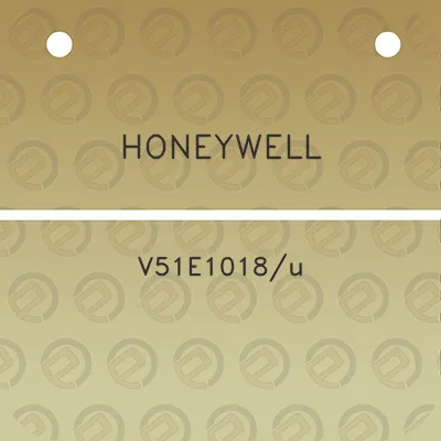 honeywell-v51e1018u