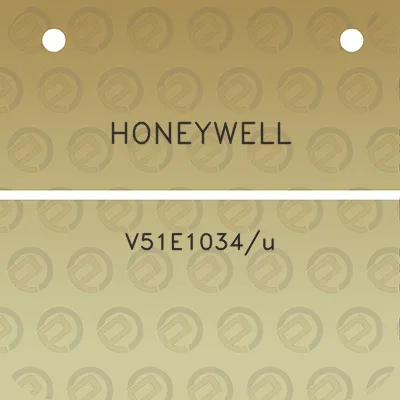 honeywell-v51e1034u