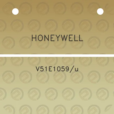 honeywell-v51e1059u