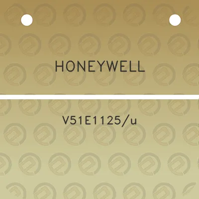 honeywell-v51e1125u