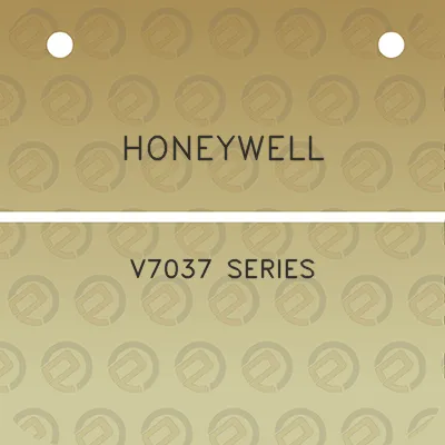 honeywell-v7037-series