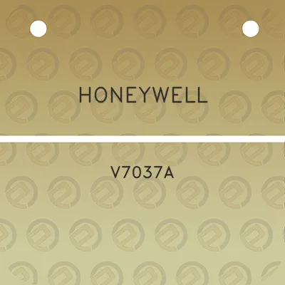 honeywell-v7037a