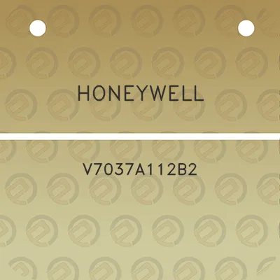 honeywell-v7037a112b2