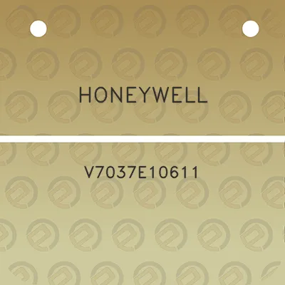 honeywell-v7037e10611