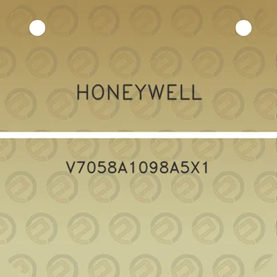 honeywell-v7058a1098a5x1