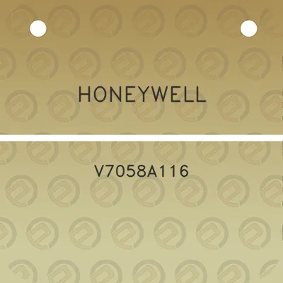 honeywell-v7058a116