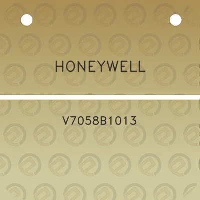 honeywell-v7058b1013