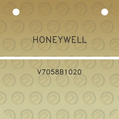 honeywell-v7058b1020