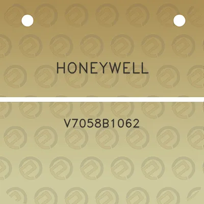 honeywell-v7058b1062