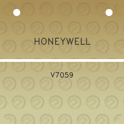 honeywell-v7059